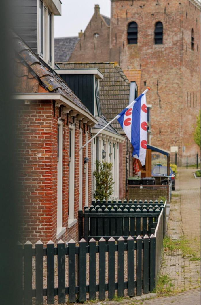 Gezellig En Knus Huisje Vlakbij Het Wad Holwerd Exterior foto